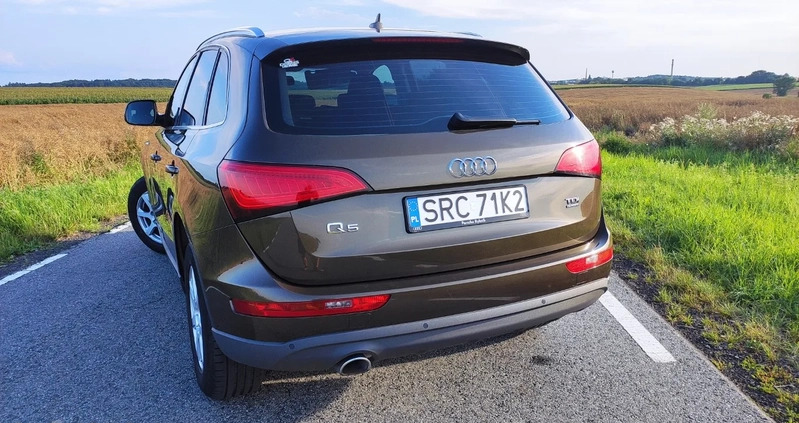 Audi Q5 cena 71900 przebieg: 129000, rok produkcji 2012 z Racibórz małe 326